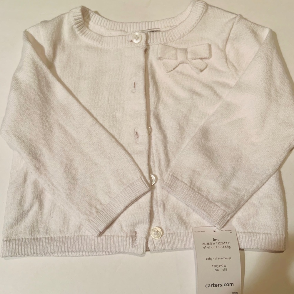 Carters, Infants,Cardigan NWT